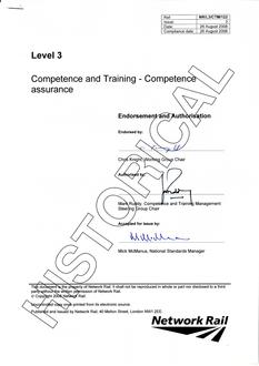 NR NR/L3/CTM/122 ISSUE 3