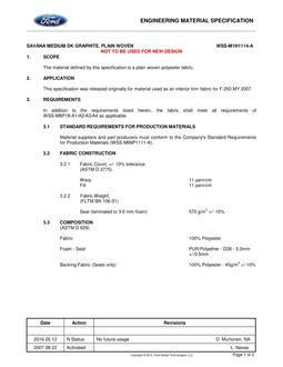 FORD WSS-M1H1114-A