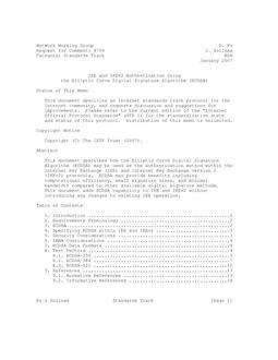 IETF RFC 4754