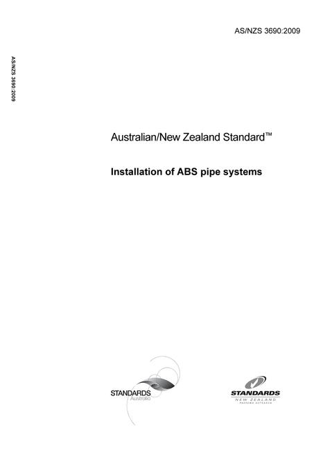 AS/NZS 3690:2009
