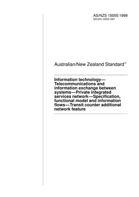 AS/NZS 15055:1999