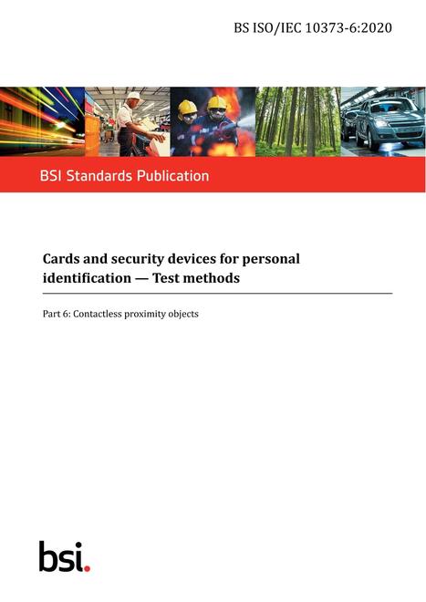 BS ISO/IEC 10373-6:2020