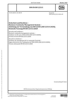 DIN EN ISO 22313