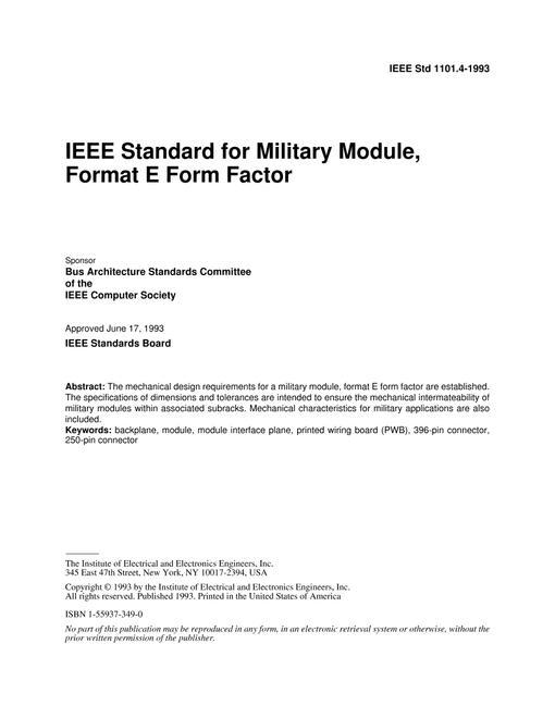 IEEE 1101.4-1993