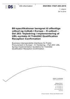 DANSK DS/CWA 17027-203