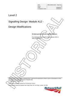 NR NR/L2/SIG/11201/MODA12 ISSUE 4