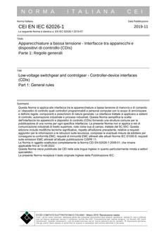 CEI EN IEC 62026-1