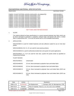 FORD WSD-M1H669-A