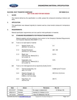 FORD ESF-M99G123-A