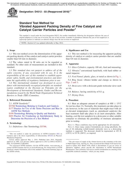 ASTM D4512-03(2018)e1