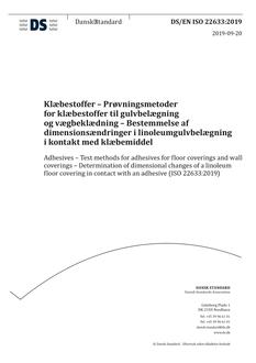 DANSK DS/EN ISO 22633