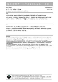 CEI EN 60512-9-4