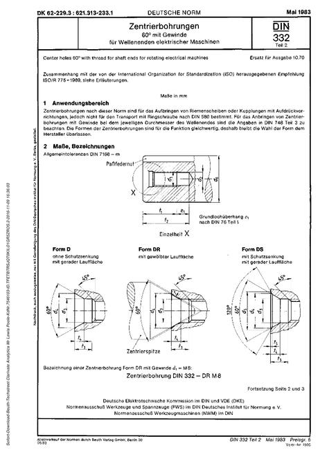 DIN 332-2