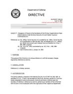 DOD DODD-5160.24