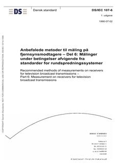 DANSK DS/IEC 107-6
