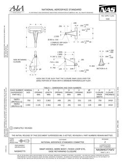 AIA NASM43770/2