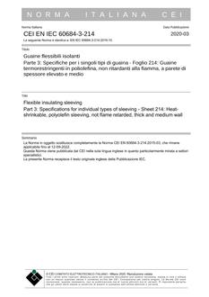 CEI EN IEC 60684-3-214