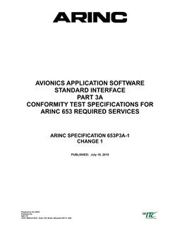 ARINC 653P3A-1