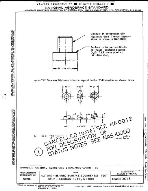AIA NAS10013
