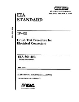 ECIA EIA-364-40B
