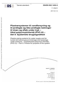 DANSK DS/EN ISO 1452-5
