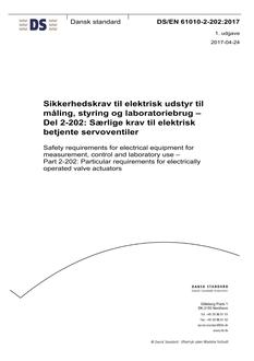 DANSK DS/EN 61010-2-202