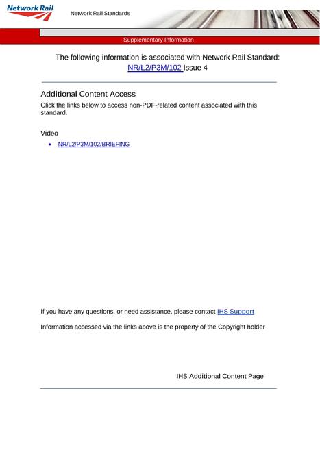 NR NR/L2/P3M/102 ISSUE 4