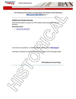 NR NR/L3/CIV/140/140&141N ISSUE 1