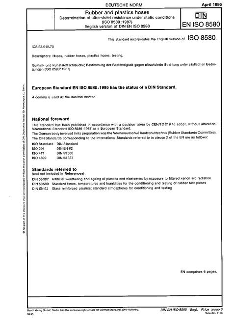 DIN EN ISO 8580