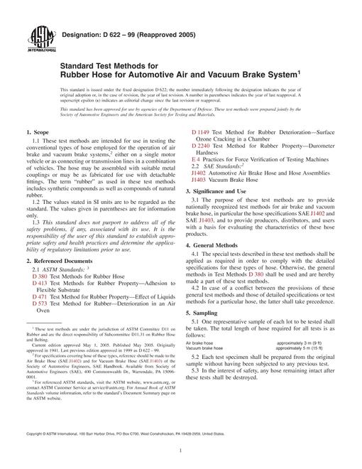 ASTM D622-99(2005)