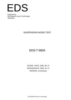 GMKOREA EDS-T-9834