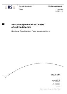 DANSK DS/EN 140200