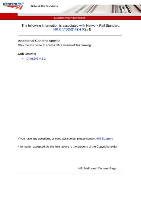 NR NR/CIV/SD/2142-2 ISSUE B