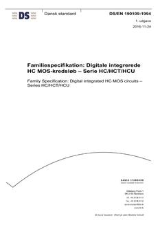 DANSK DS/EN 190109