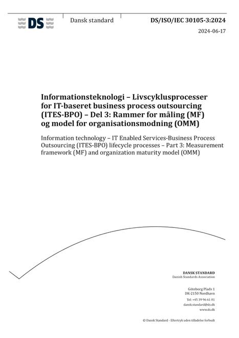 DANSK DS/ISO/IEC 30105-3