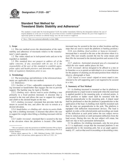 ASTM F2125-05e1