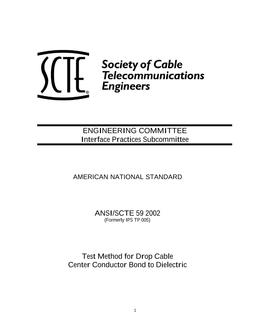 SCTE 59 2002