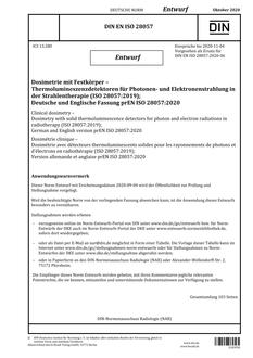 DIN EN ISO 28057 - DRAFT
