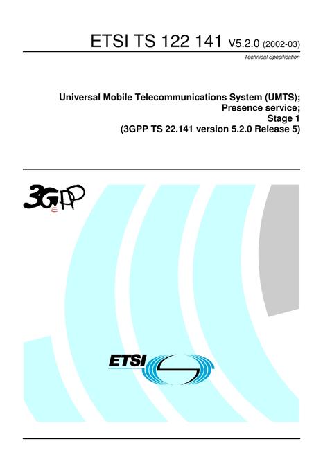 ETSI TS 122 141