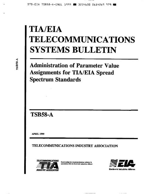 TIA TSB58-A