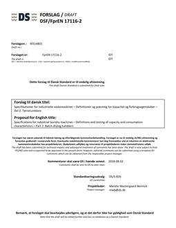 DANSK DSF/FPREN 17116-2