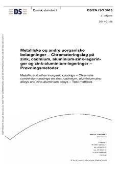 DANSK DS/EN ISO 3613