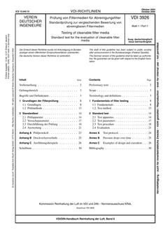 VDI VDI 3926 BLATT 1