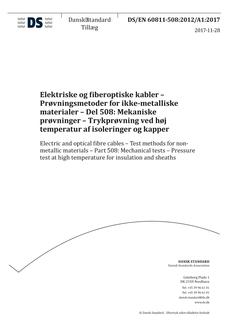 DANSK DS/EN 60811-508