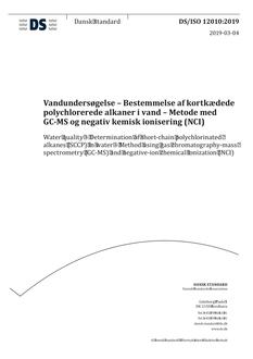 DANSK DS/ISO 12010