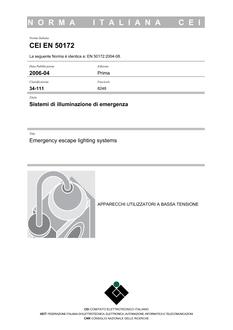 CEI EN 50172