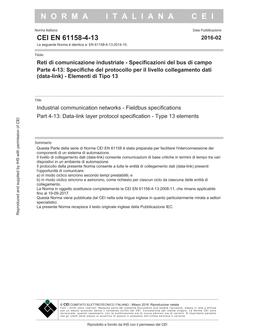 CEI EN 61158-4-13