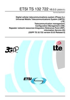 ETSI TS 132 722