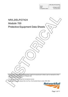 NR NR/L3/ELP/27424/700 ISSUE 1