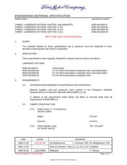 FORD WSD-M1H556-A